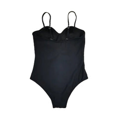 Black Aesthetic Push Up Monokini