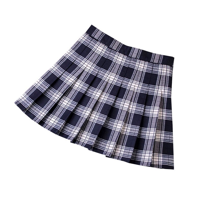 Plaid Pattern Mini Skirt Summer