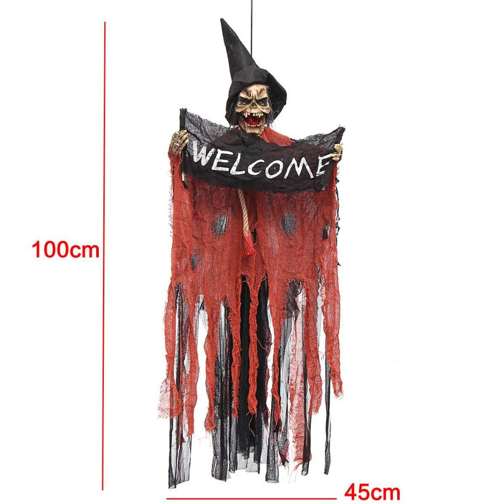 Halloween Hanging Ghost Ghost Festival Horror Electric Skull