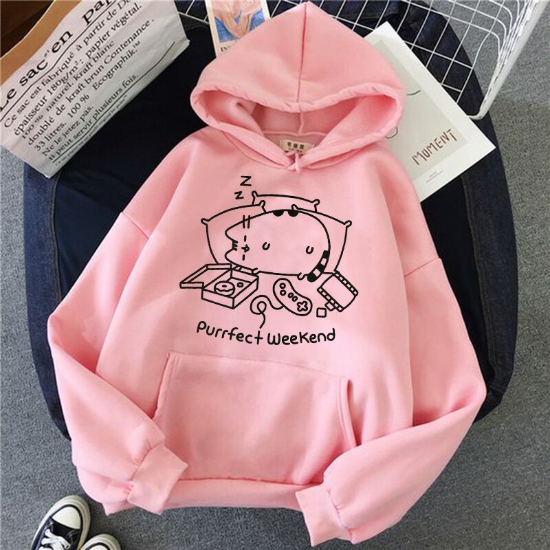 Kawaii Cat Korean Hoodie