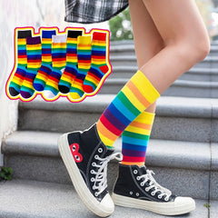 Sweet Candy Color Socks