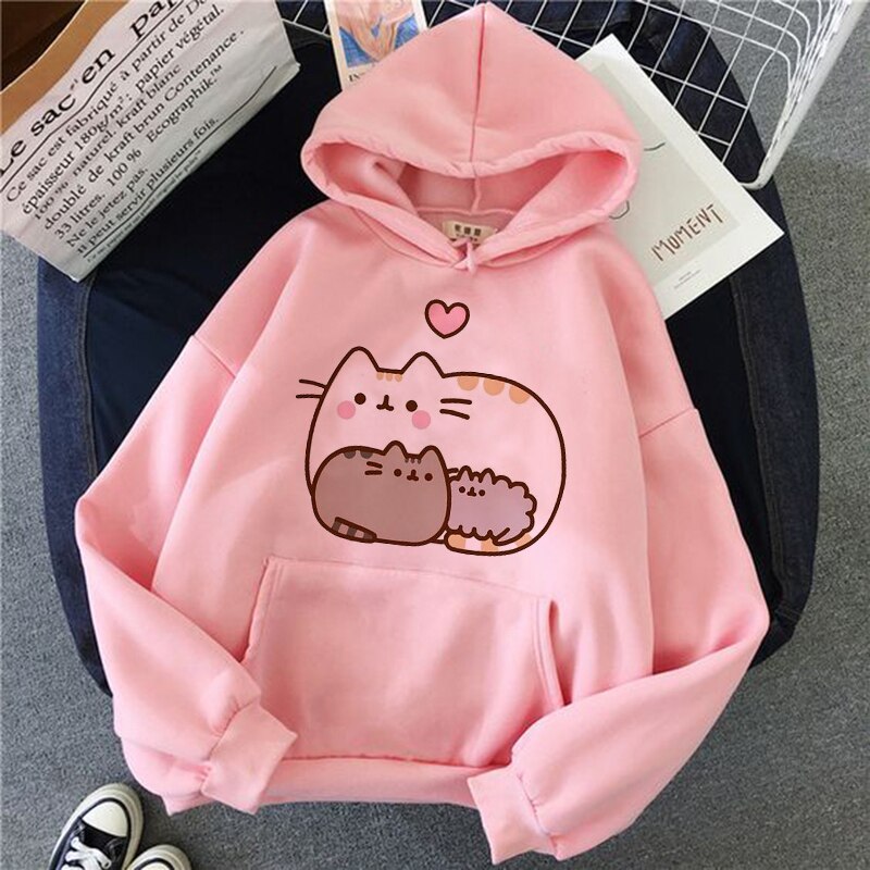 Kawaii Cat Korean Hoodie