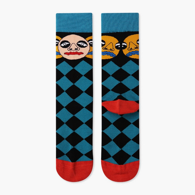 Colorful Cartoon Cotton Socks