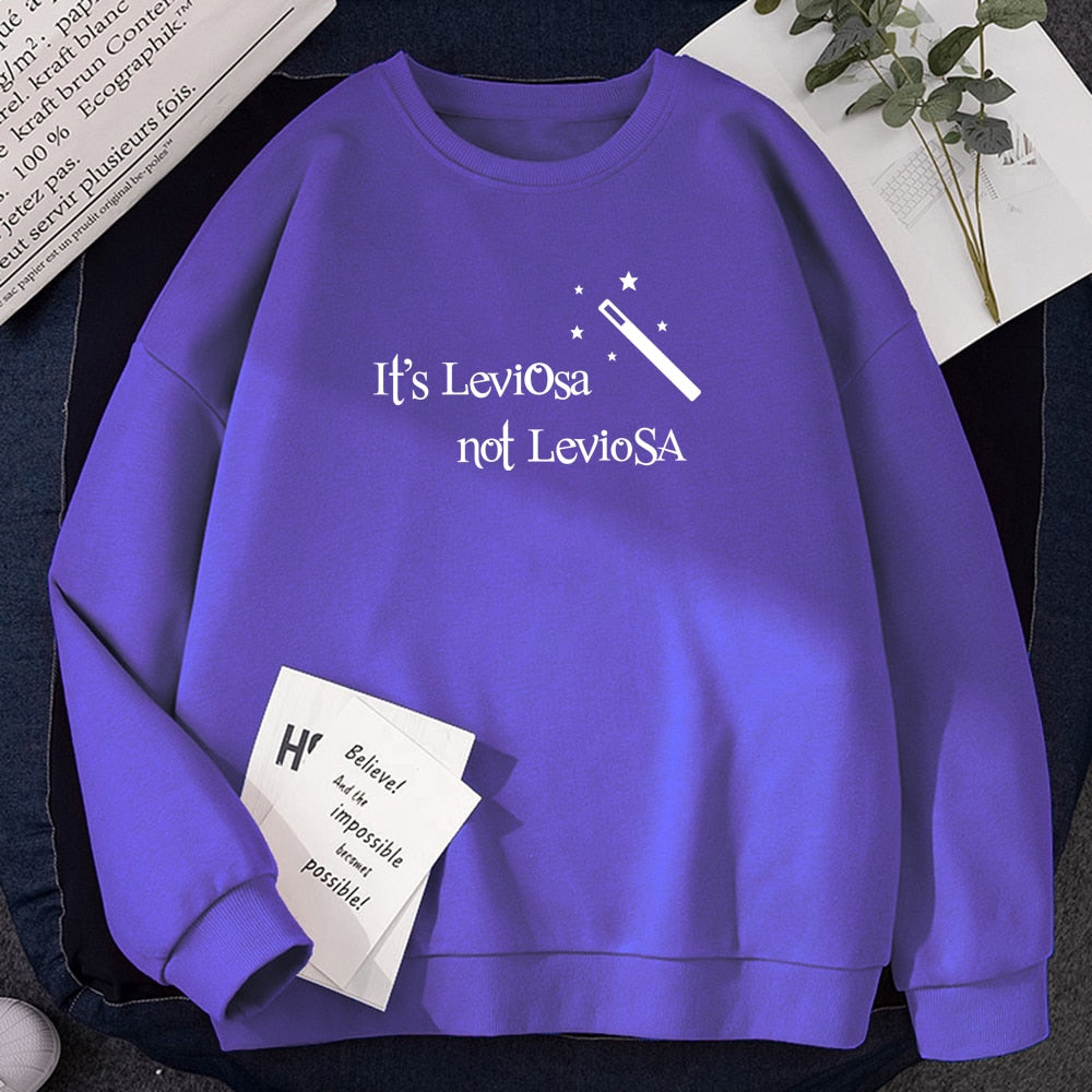 It's LevIOsa Not LevioSA Funny Sweatshirt