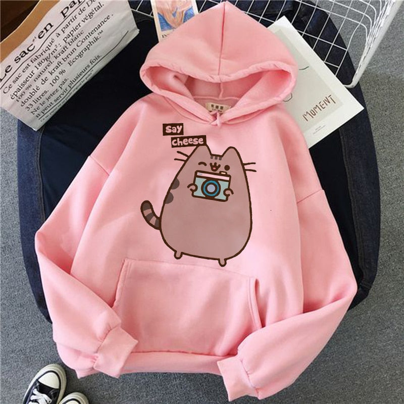 Kawaii Cat Korean Hoodie