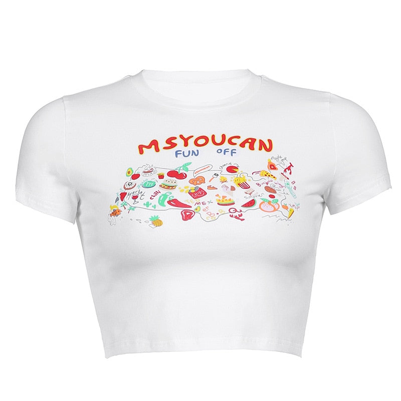 Cartoon Ms You Can T-shirts