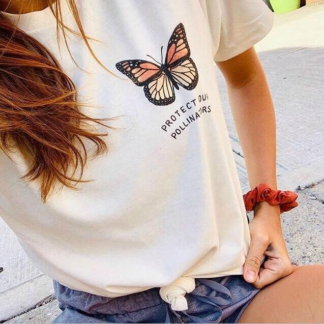 Different Color Butterfly T-Shirt