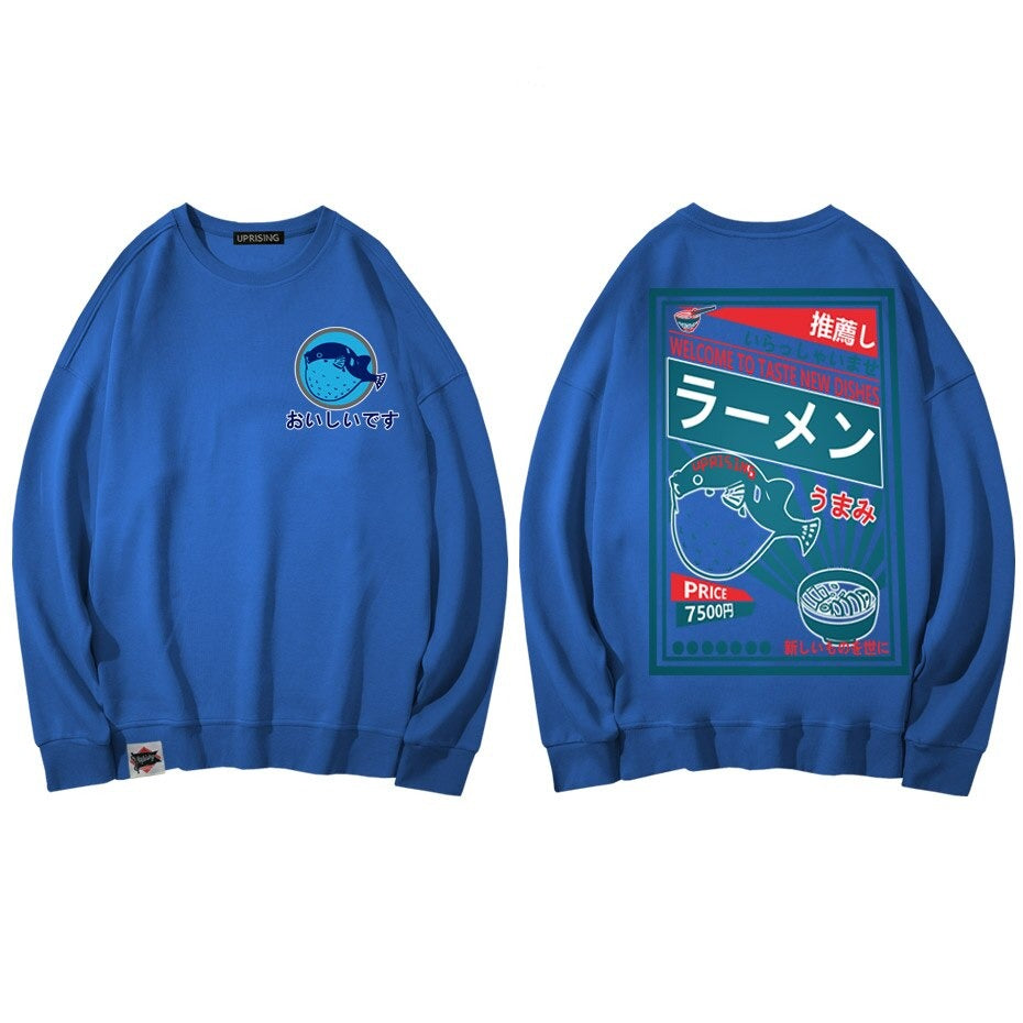 Noodle Dish Japanese Harajuku Sweatshirts