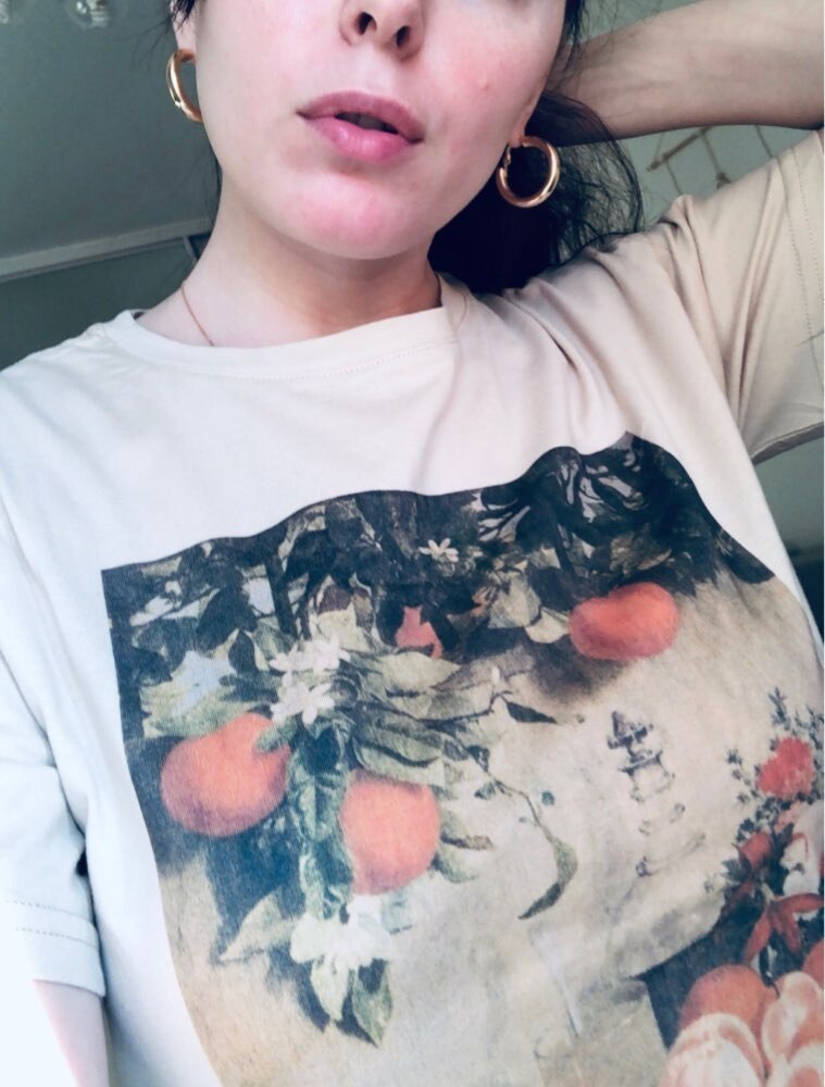 Vintage Orange Fruit T-Shirt