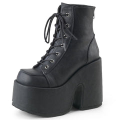 Gothic Round Toe Ankle Booties