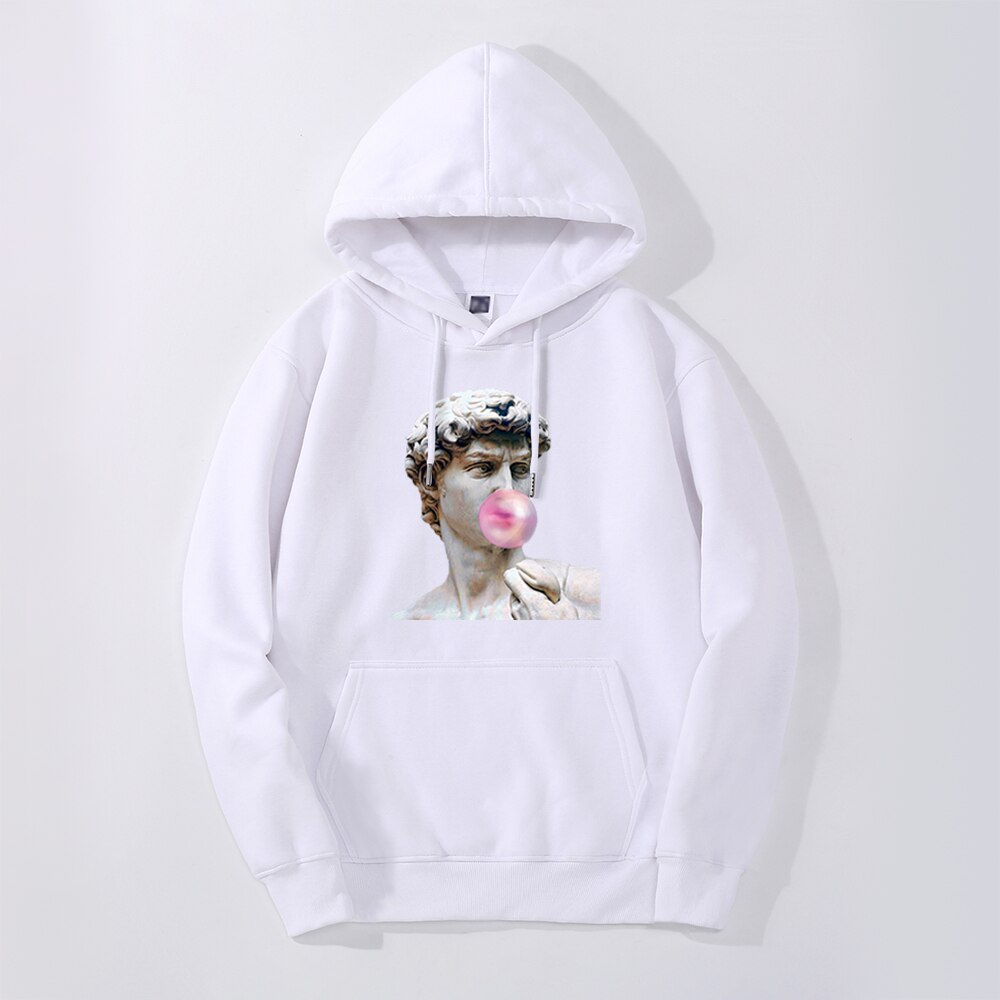 David Michelangelo Statue Vaporwave Hoodie