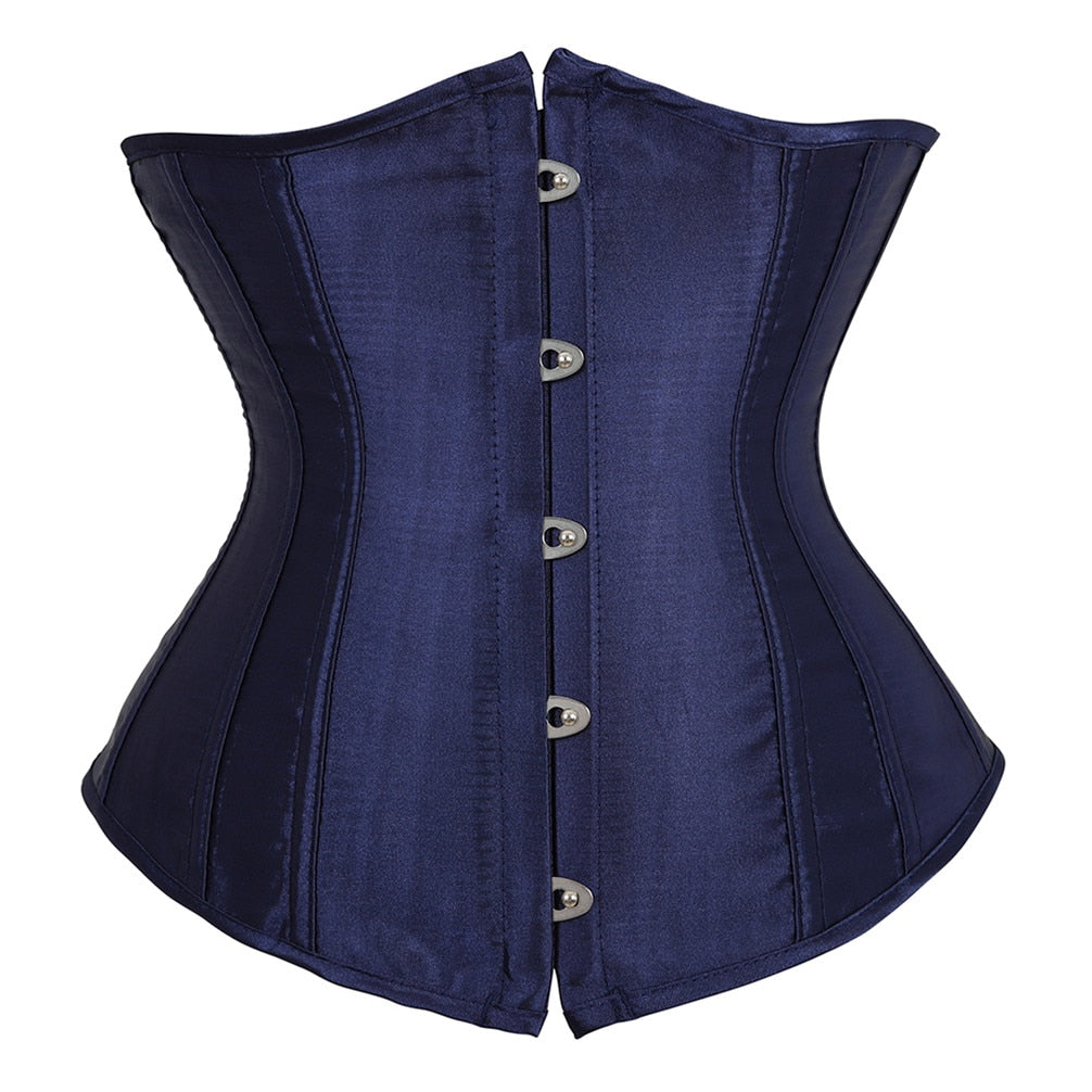 Underbust Lace-up Steampunk Corset