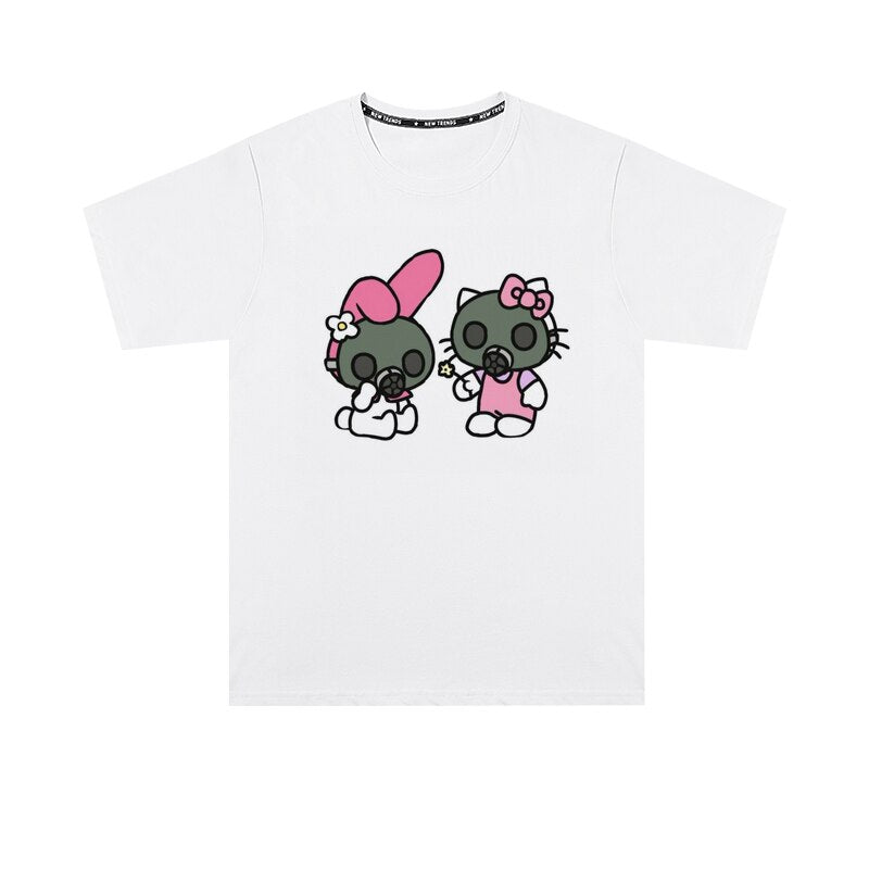 Hello Kitty Gas Mask Oversize T-shirt