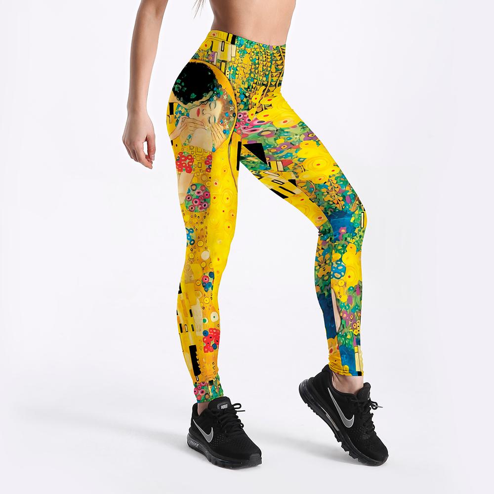 Workout Yellow Leggings Pants