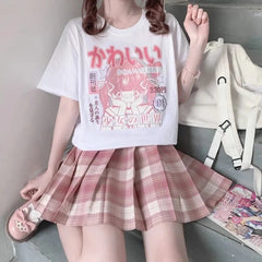 Lovely Scared Girl Oversize T-Shirt