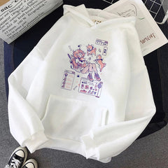 Kawaii Dog Girl Hoodie