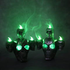 Halloween Smoke Horror Skull Head Lamp