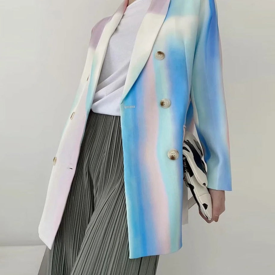 Litmus Color Long Sleeve Blazer