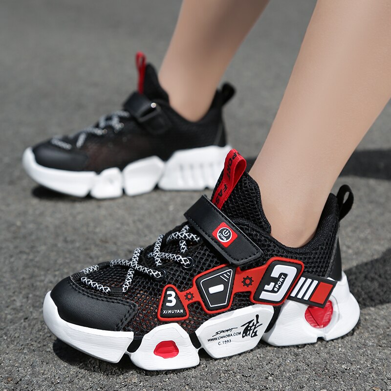 Breathable Fashion PU Leather Sneakers