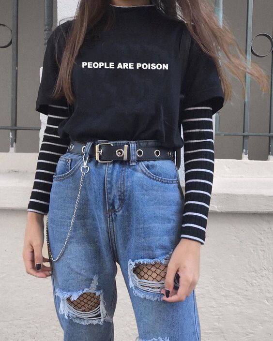 People Are Poison Grunge T-shirt