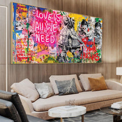 LOVE IS ALL WE NEED Canvas