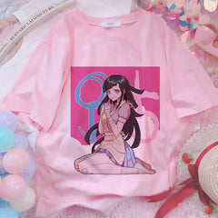 Sweet Girls Anime Style Oversize T-Shirt