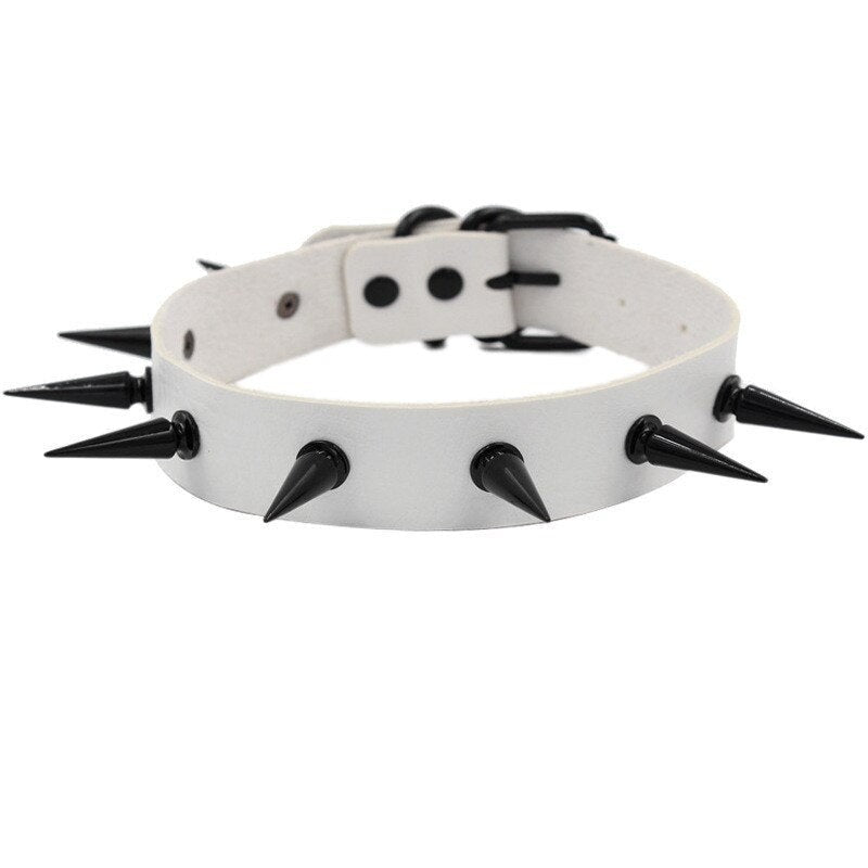 Punk Spike Goth Studded Collar