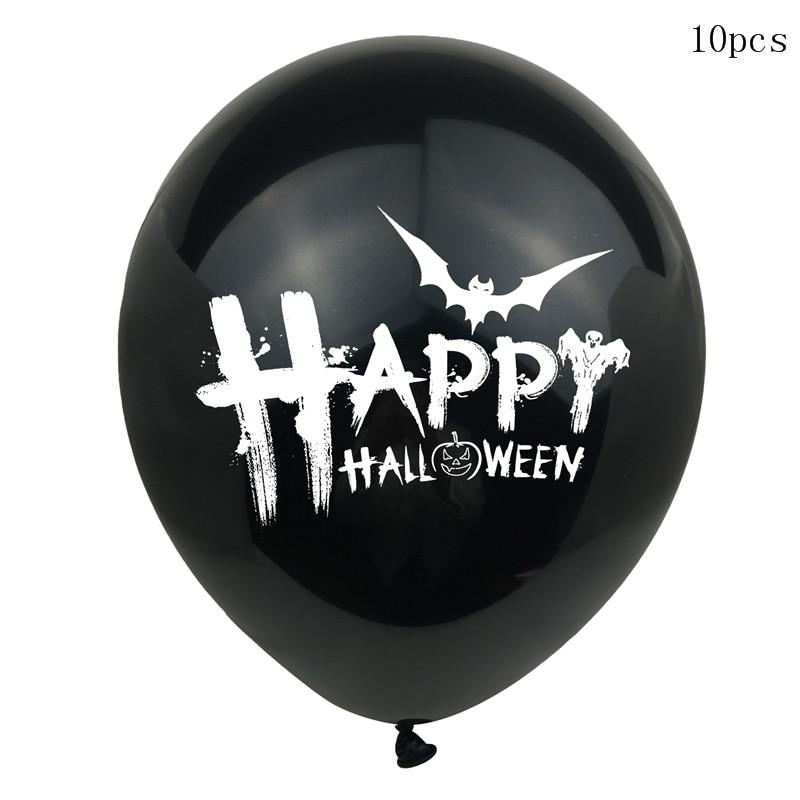 Happy Halloween Pumpkin Ghost Balloon Decorations Halloween