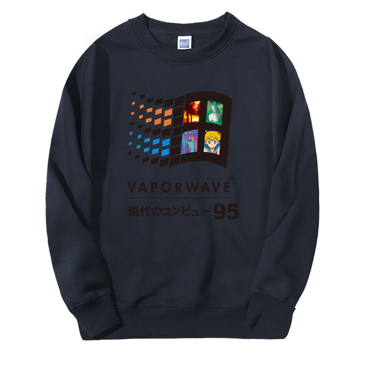 Aesthetic Vaporwave Vintage Retro Sweatshirt