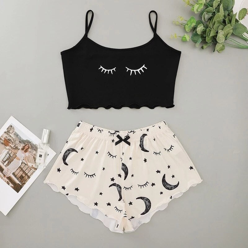 Aesthetic Moon & Stars Pajamas