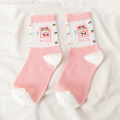 Cute Pastel Cartoon Socks