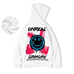 Unreal Smiley Face Oversize Hoodie