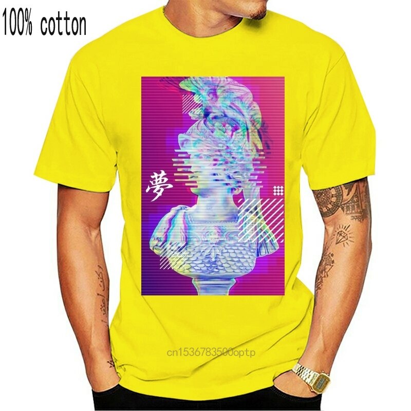 Vaporwave Julius Caesar Men T-Shirt