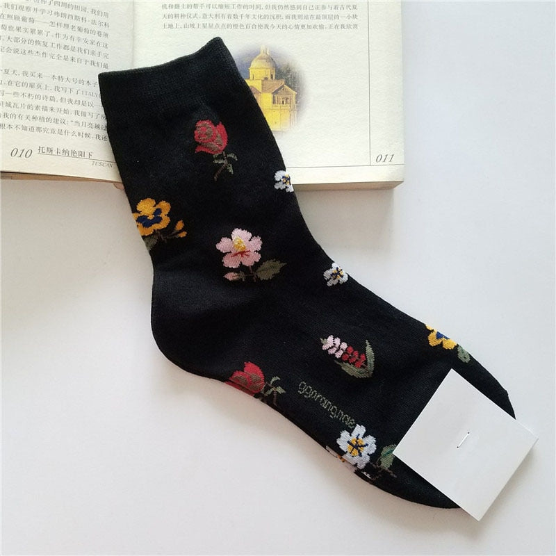 Animal Cartoon Middle Tube Socks