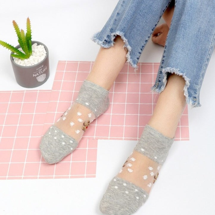 Transparent Ankle Socks