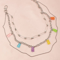 Cute Gummy Bear Belt Waist Chain