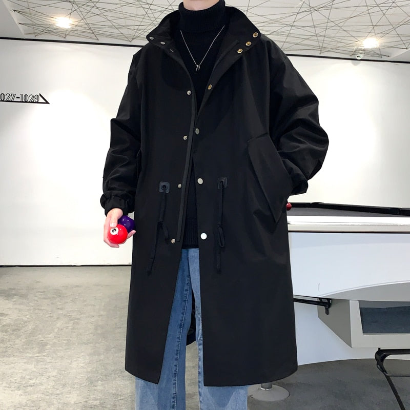 Oversize Solid Color Korean Style Coat