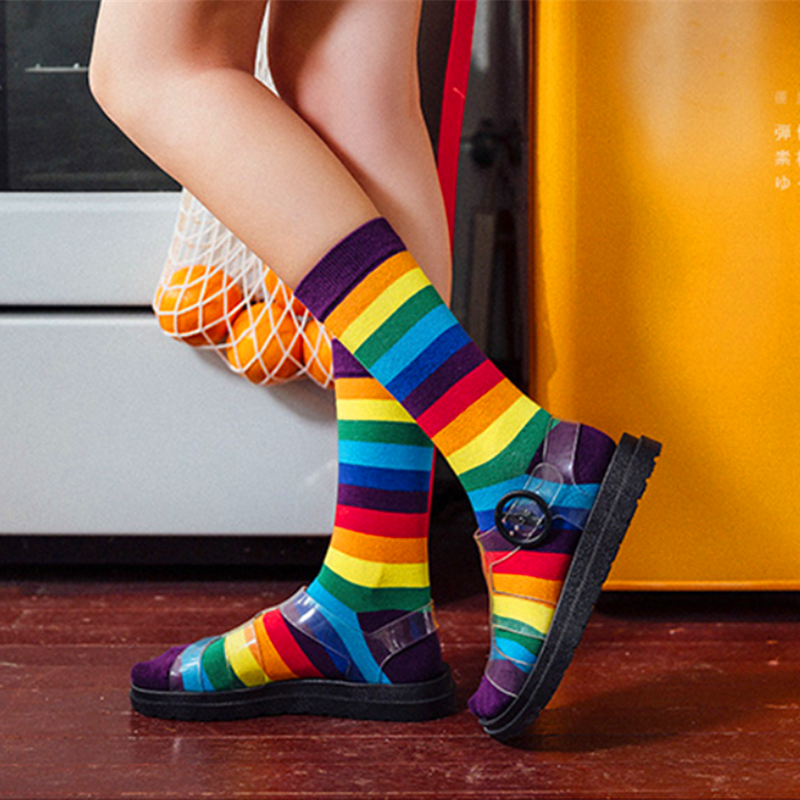 Sweet Candy Color Socks