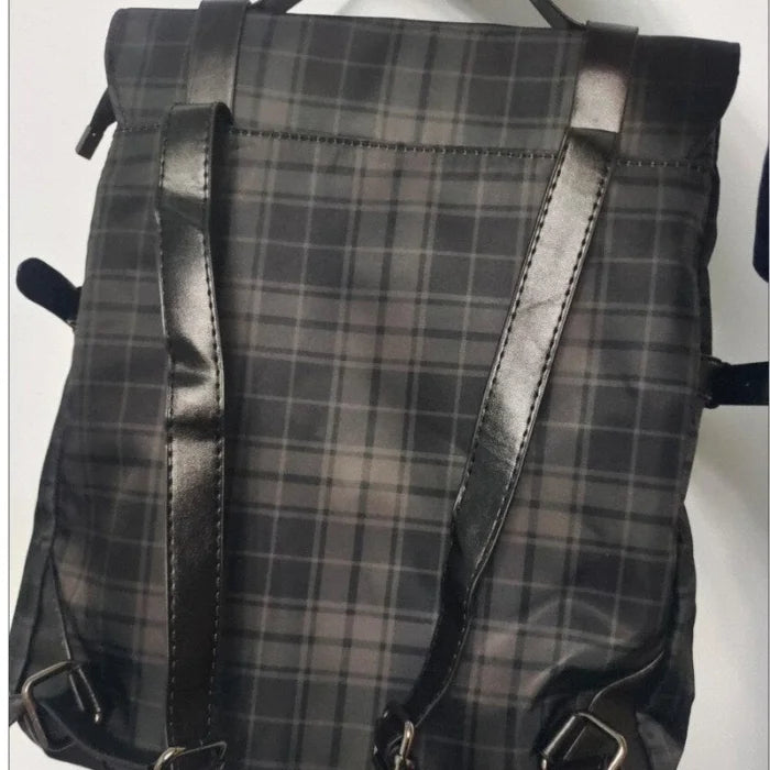 Plaid Gothic Backpack