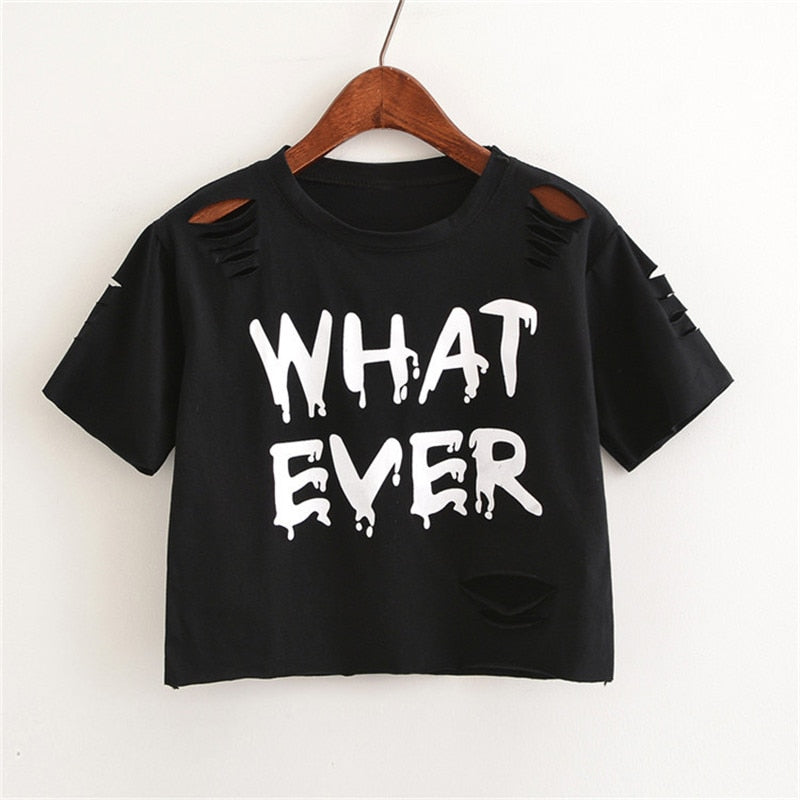 What Ever Sexy Crew Neck T-Shirt