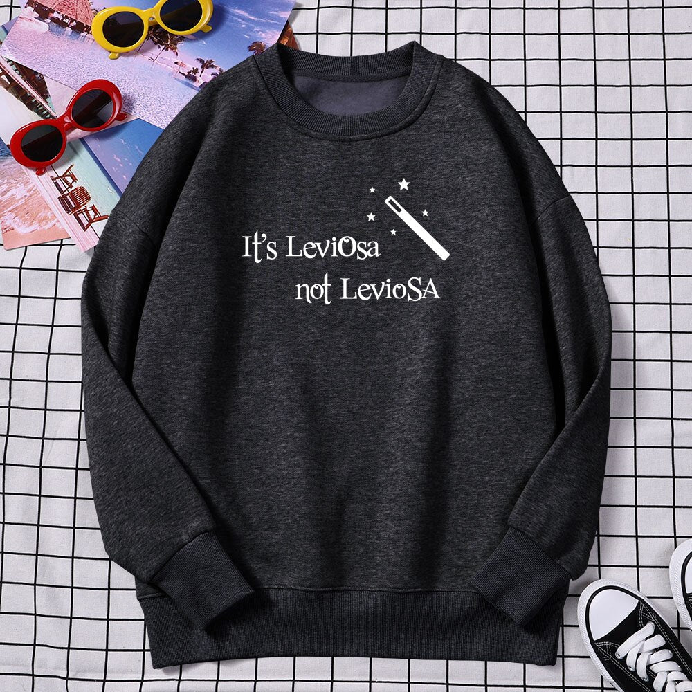 It's LevIOsa Not LevioSA Funny Sweatshirt