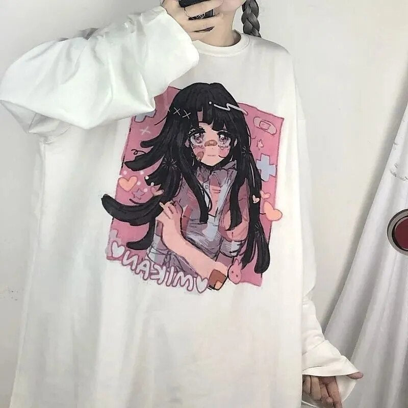 Anime Dolls Oversized Sweatshirt