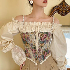 Elegant Designer French Vintage Corset