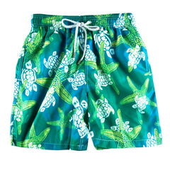 Turtles & SeaStar Beach Shorts