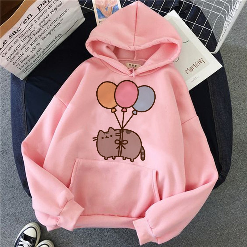 Kawaii Cat Korean Hoodie