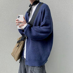 Oversized Knitted Loose Korean Style Cardigan