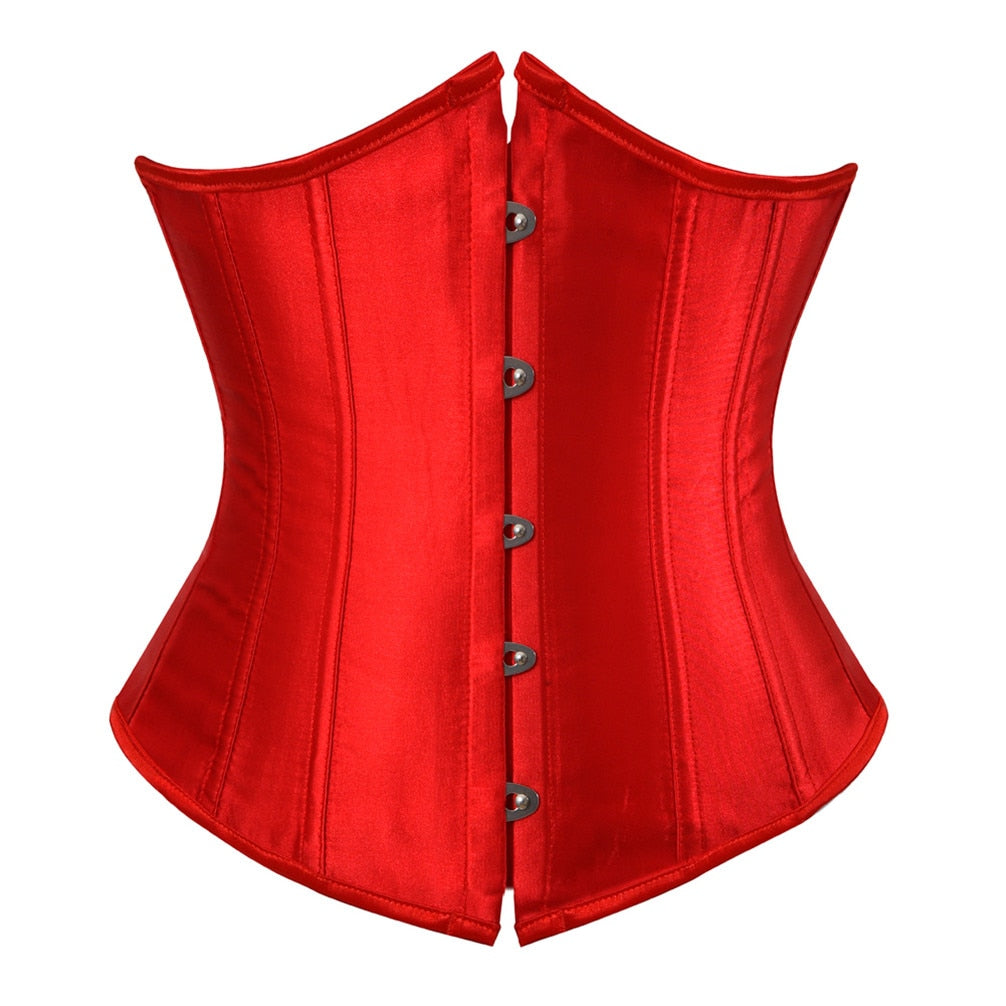 Steampunk Underbust Lace-up Corset