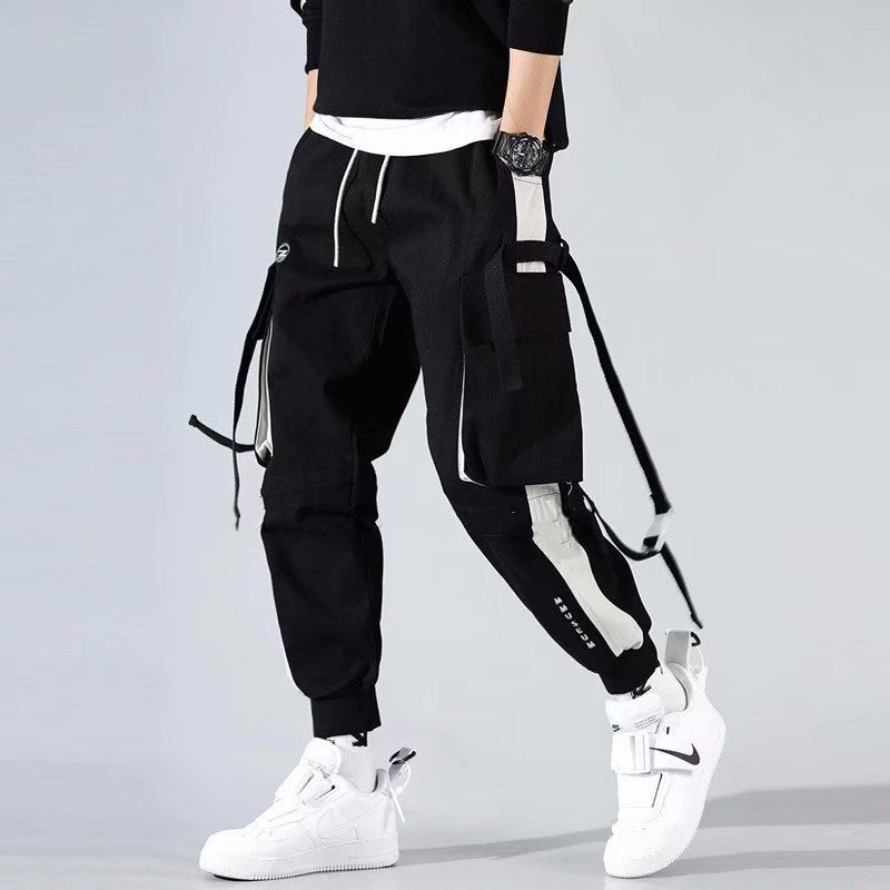 Hip Hop Pocket Loose Cargo Pants