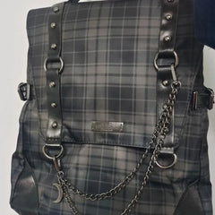 Plaid Gothic Backpack