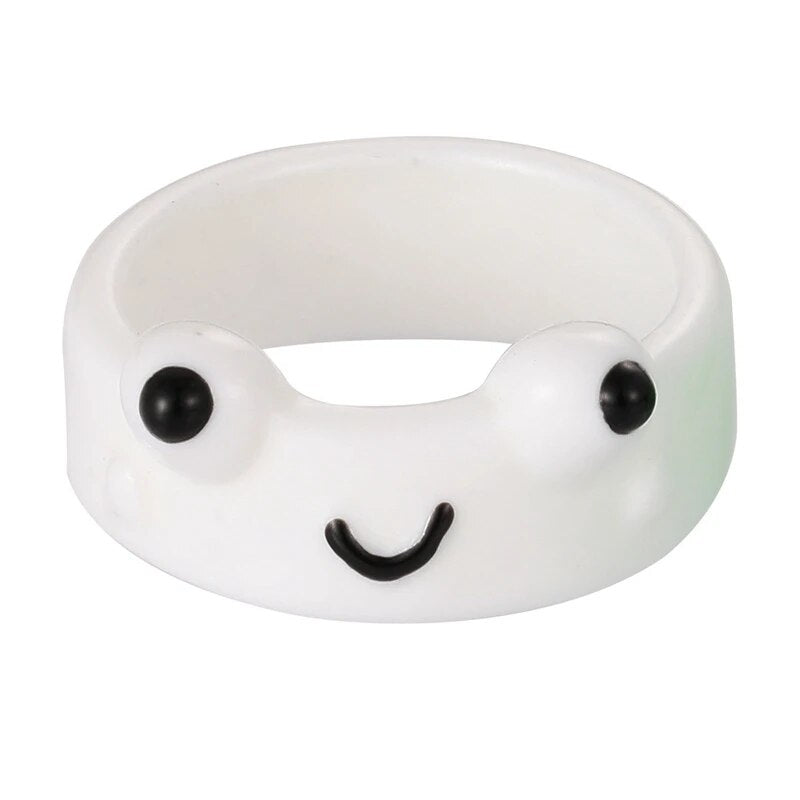 Happy Frog Plastic Ring